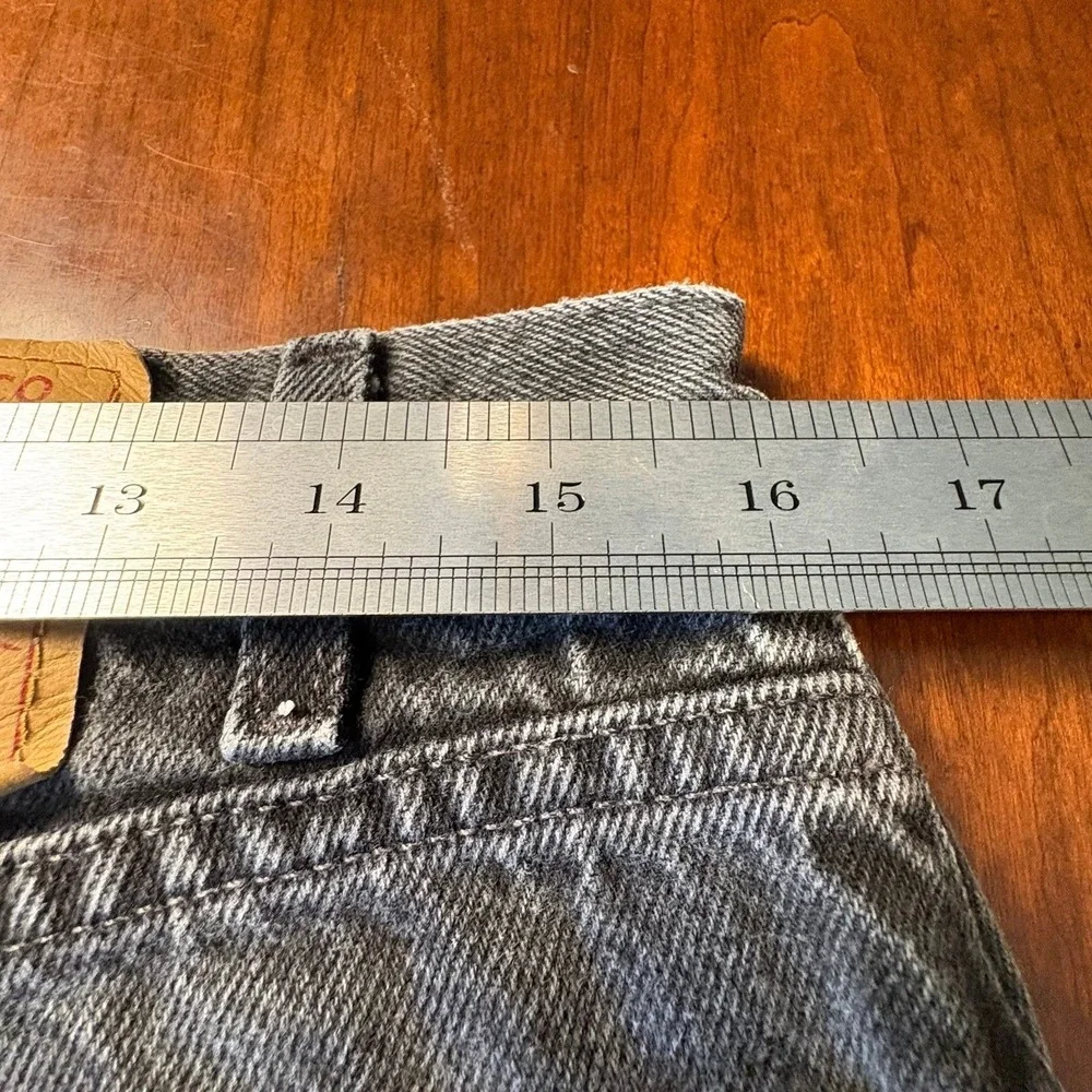 Levi's 505 Regular Fit Black Jeans Men's 33x29